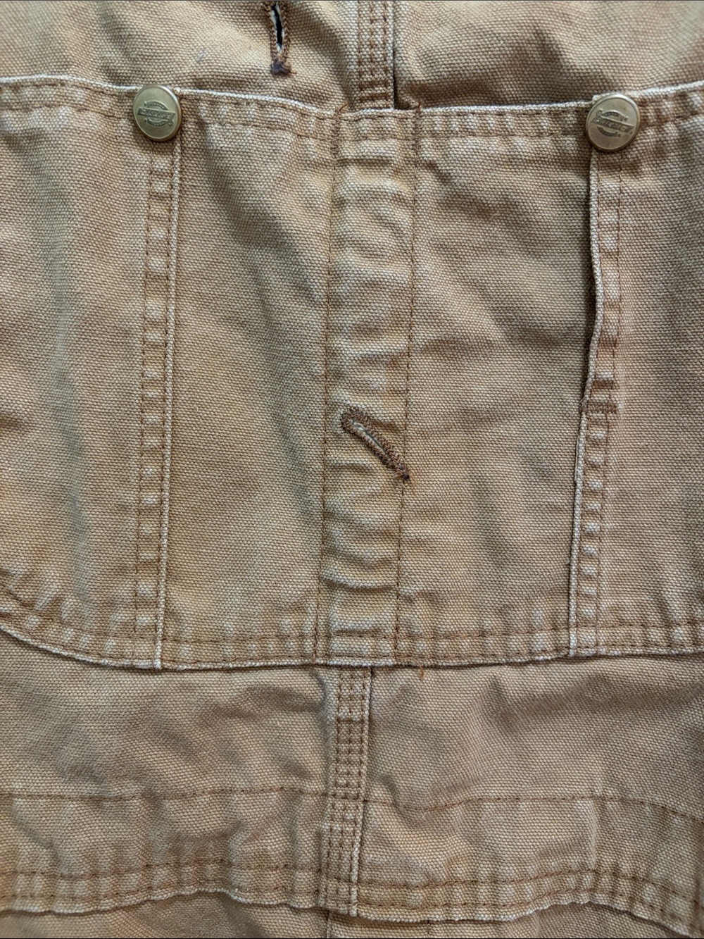 Vintage Style Dickies Duck Canvas Overalls 42 x 32 - Picture 15 of 16